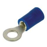 Papuci electrici izolati, albastru cu Inel, 4,3 mm, lungime 21,00 mm, crimpat, 654, 10 terminale la blister Carpoint AutoDrive ProParts