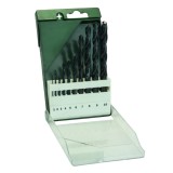 BOSCH Set 10 burghie pentru metal, diametre 1-10 mm. prindere cilindrica