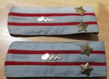 C1 4 - Grade militare camasa bluza - comunism - locotenent colonel medic militie