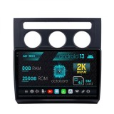 Navigatie Volkswagen Touran (2003-2010), Android 13, X-Octacore 8GB RAM + 256GB ROM, 10.36 Inch - AD-BGX10008+AD-BGRKIT053