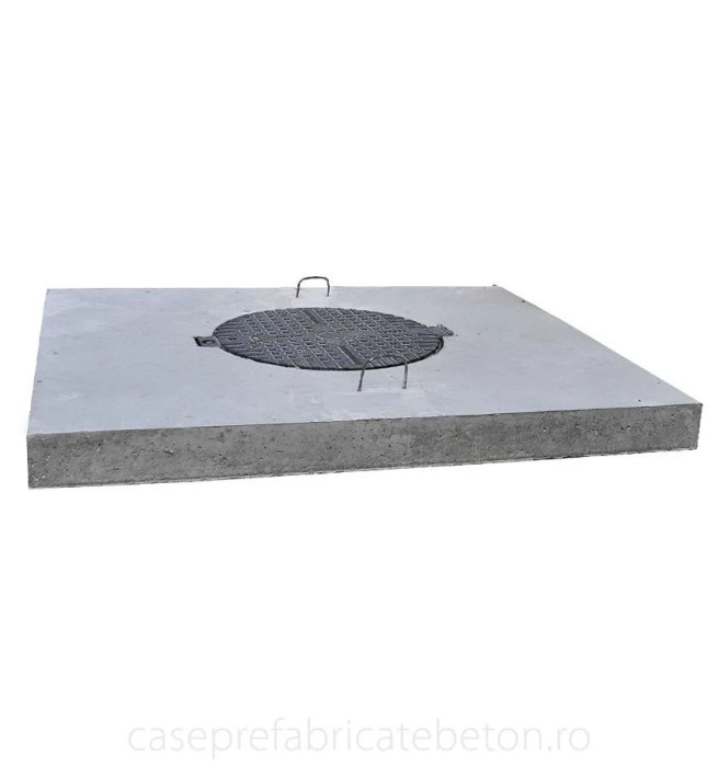 Capac camin din beton cu rama din fonta de 12.5 tone &ndash; diverse marimi