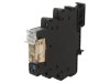Releu intermediar DPDT 12VDC 8A pentru șină DIN