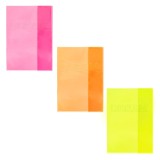 Set 3 Coperti pentru Caiete si Carti, Plastic, Culori Neon, CMCLASS