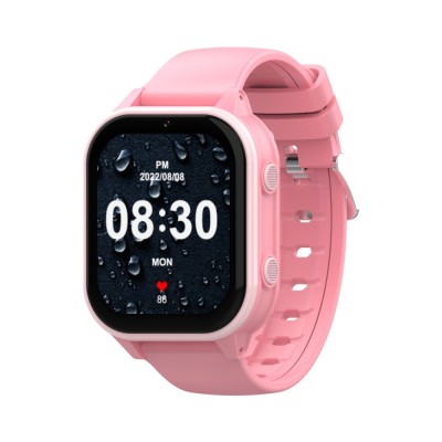 Ceas Smartwatch Pentru Copii Wonlex CT19 cu Functie telefon, Localizare GPS, Pedometru, Apel Video, Jocuri, Roz foto