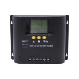 Controler solar cu afisaj LCD, MPPT, 12V/24V/36V/48V 60A,7 moduri de functionare