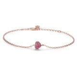 Cumpara ieftin Bratara Din Argint Rose - INIMA ROSIE- - ARG396D, Argintboutique
