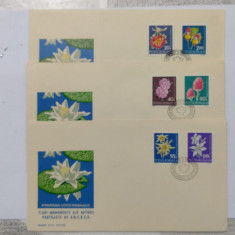 PLIC PRIMA ZI FDC LP 794 FLORI MONUMENTE ALE NATURII PROTEJATE UNESCO 1972