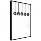 Cumpara ieftin Poster - Relax, cu Ramă neagră, 20x30 cm