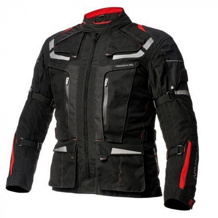 Geaca moto textil Adrenaline Cameleon 2.0, negru, marime 2XL