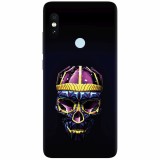 Husa silicon pentru Xiaomi Redmi S2, Colorfull Skull