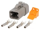 Conector cablu-cablu DTP mamă 4 pini crimpat