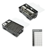 Trusa surubelnite de precizie biti, torx, cruce, hexagonal pentru electronice 139 piese