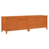 Cumpara ieftin Lada depozitare gradina maro 198,5x50x56,5 cm lemn masiv brad