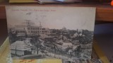 Carte postala AA30 Expoziția Națională 1906 - Vedere spre Palatul Artelor,circulata 8 septembrie 1906