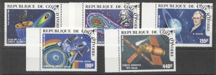 Ivory Coast 1986 Space, used AG.009