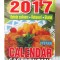 CALENDAR GASTRONOMIC 2017. Calendar de perete, 366 pagini