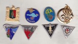 bnk ins Franta - lot 8 insigne militare ( inclusiv Legiune STraina ) cu defecte