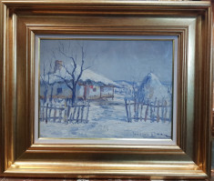 Ionescu Doru (1889-1988) - Peisaj de iarna foto