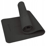 Saltea pentru yoga, fitness, neagra, 183x61x0.6 cm, Springos