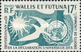 Wallis &amp;amp; Futuna 1958 - Drepturile Omului, neuzata