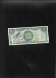 Trinidad Tobago 5 dollars dolari 2002 seria321837