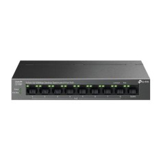 SWITCH TP-LINK 9 porturi 10/100 Mbps, 8-Port PoE carcasa metalica &amp;quot;LS109P&amp;quot; (timbru verde 2 lei) foto