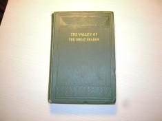 Carte engleza: The valley of the great shadow-Annie E. Holdsworth, 1900 semnata