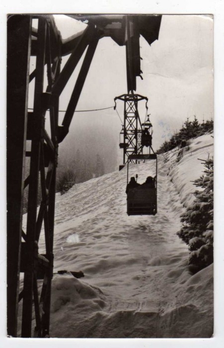 POIANA BRASOV TELEFERICUL 1967