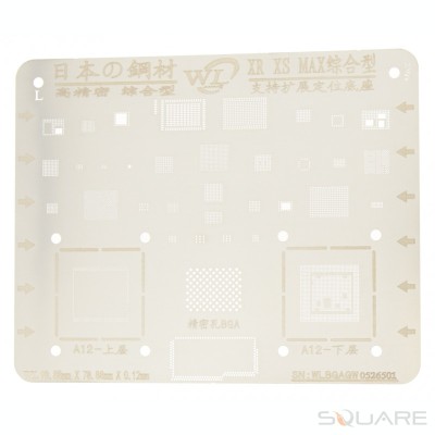 BGA Reballing WL Reballing Stencil for iPhone Xs, Xs Max, XR foto