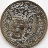 Romania 50 Bani 2011 (Mircea cel Batran) 23.75 mm, Din set de monetarie, Alinierea medalie &uarr;&uarr;, KM-260 UNC !!!