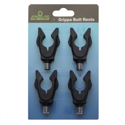 SET 4BUC CAP SUPORT CAUCIUC PRO FL NEGRU foto