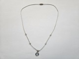 Lant din argint cu pandantiv opal #3064