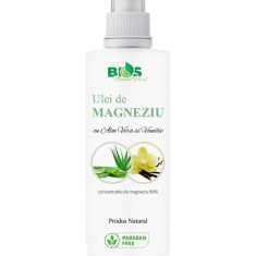 Ulei de Magneziu cu Aloe Vera si Vanilie 200 mililitri Bios Mineral Plant