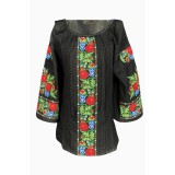 Bluza tip ie dama R24, negru , marimea L