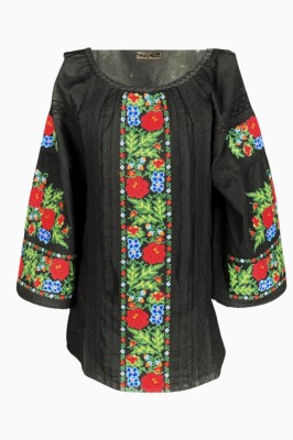 Bluza tip ie dama R24, negru , marimea L foto