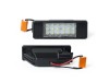 Set 2 Lampi LED Numar Mercedes Vito W639 Sprinter W906 Xentech Light, Plug&amp;Play, Durata 50000h, Alb Pur