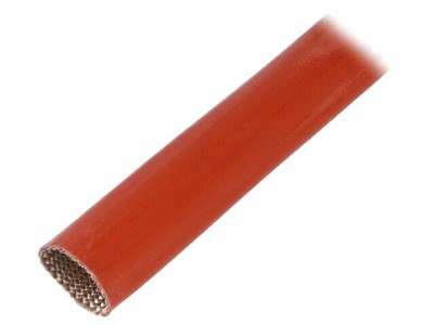 Manșon Electroizolant Fibră de Sticlă Cărămiziu 60-250&amp;deg;C foto