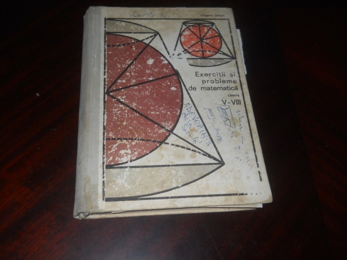 Grigore Gheba - Exercitii si probleme de matematica clasele 5-8 ,1975