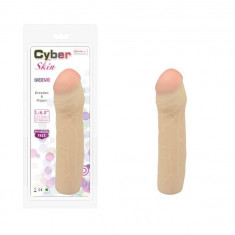 Extensie/Manson Penis Cyber Skin Penis Sleeve No. 1, Natural, 21.5 cm