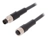 Cablu de conectare M8 3PIN 2m 60VAC 4A PUR