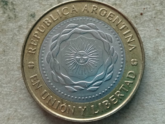 ARGENTINA-2 PESOS 2011
