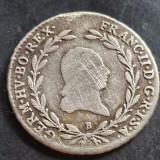Austria 20 kreuzer 1795 B / Kremnica argint Francisc