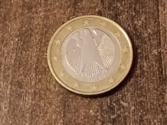 C50 - Moneda foarte veche - 1 euro - Germania - 2002F