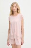 Answear Lab pijama culoarea roz