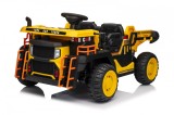 Cumpara ieftin Basculanta electrica pentru 2 copii, Kinderauto BJJC305, 180W, 12V 10Ah, echipare PREMIUM, galben