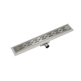 Scurgere Dus 60 cm Inox Premium, Sifon Inclus, Montaj Ușor, Rezistent Acizi, Debit Mare Apă