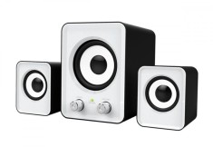 Boxe Stereo 2.1 cu conectare USB &amp;amp; Jack, putere 5W + 2 x 3W foto