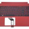 Carcasa superioara cu tastatura palmrest Laptop, Acer, Aspire E5-574, E5-574G, 6B.MVSN7.028, FBZRT001010, rosie, layout US