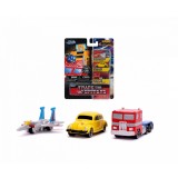 TRANSFORMERS SET 3 NANO MASINUTE METALICE 4CM SuperHeroes ToysZone