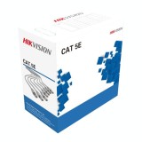 Cablu UTP cat.5e, 0.45mm cupru, rola 305m &ndash; HIKVISION, DS-1LN5E-E/E